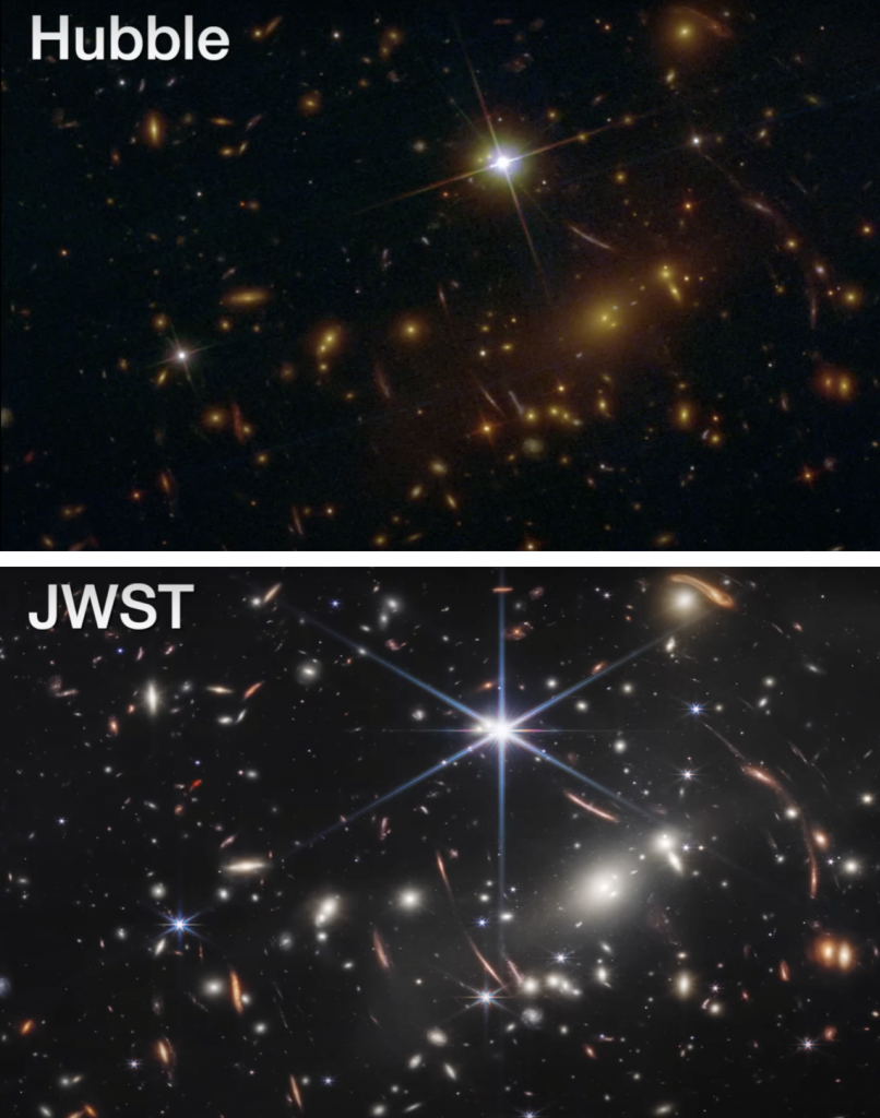Hubble vs. Webb