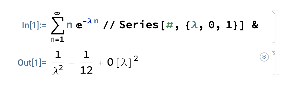 Mathematica Series