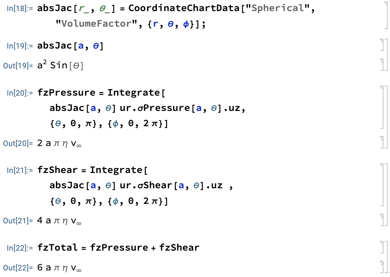 Mathematica force