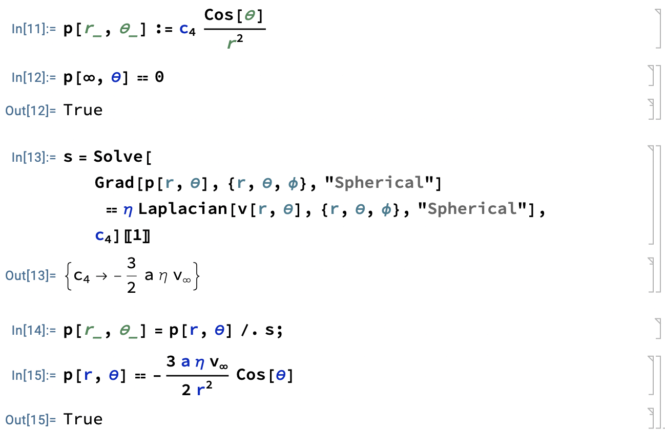 Mathematica pressure