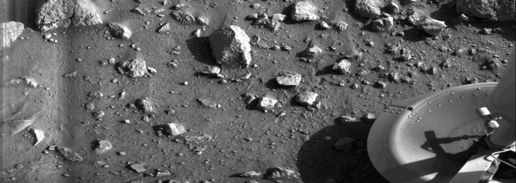 First Photo From Mars
